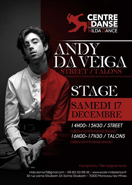 Stage avec Andy Da Veiga