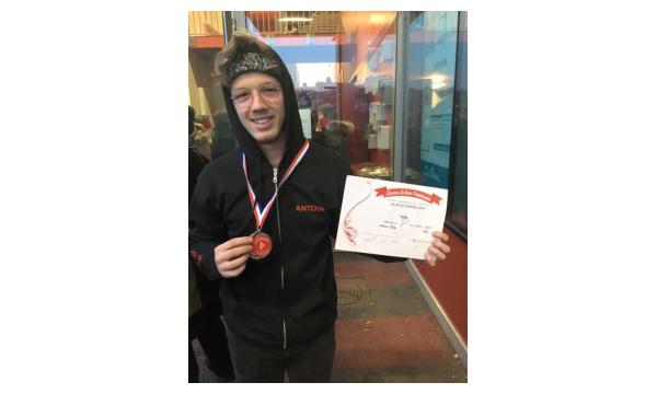 Concours National de l'homme- Janvier 2017- Antoine Médaille de Bronze EAT 