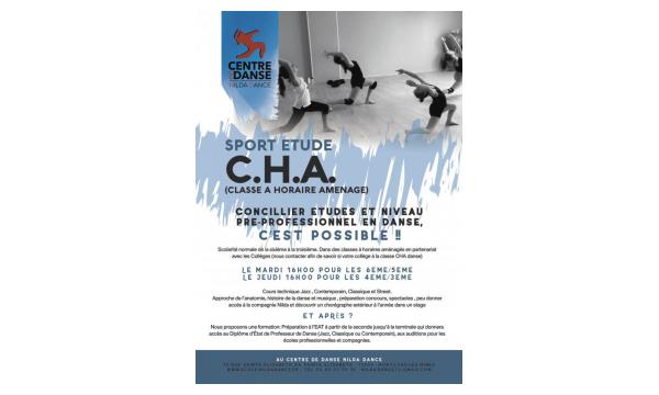 CHA - classe à horaire aménagé - Montceau-les-mines - Nilda Dance 
